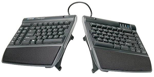 Kinesis Freestyle2 Ergonomic Keyboard w/ VIP3 Lifters for PC